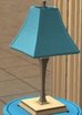  Lampe bleue clair