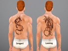  Mega-pack de tatouages de dragons