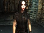 A gothic style mystic elf beauty