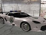 Chevrolet Corvette Police Car C6 kit2
