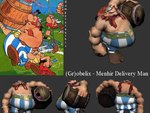 Gragas : (Gr)obelix - Menhir Delivery Man