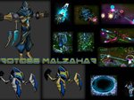 Malzahar : Protoss Malzahar and Stalker Voidling